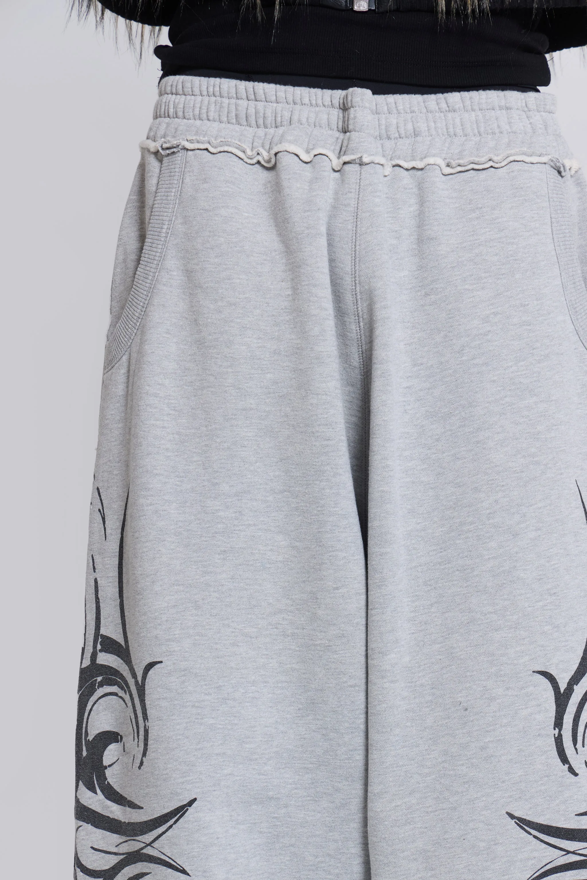 Grey Baggy Blade Joggers sold by Jaded London product image thumbnail 5