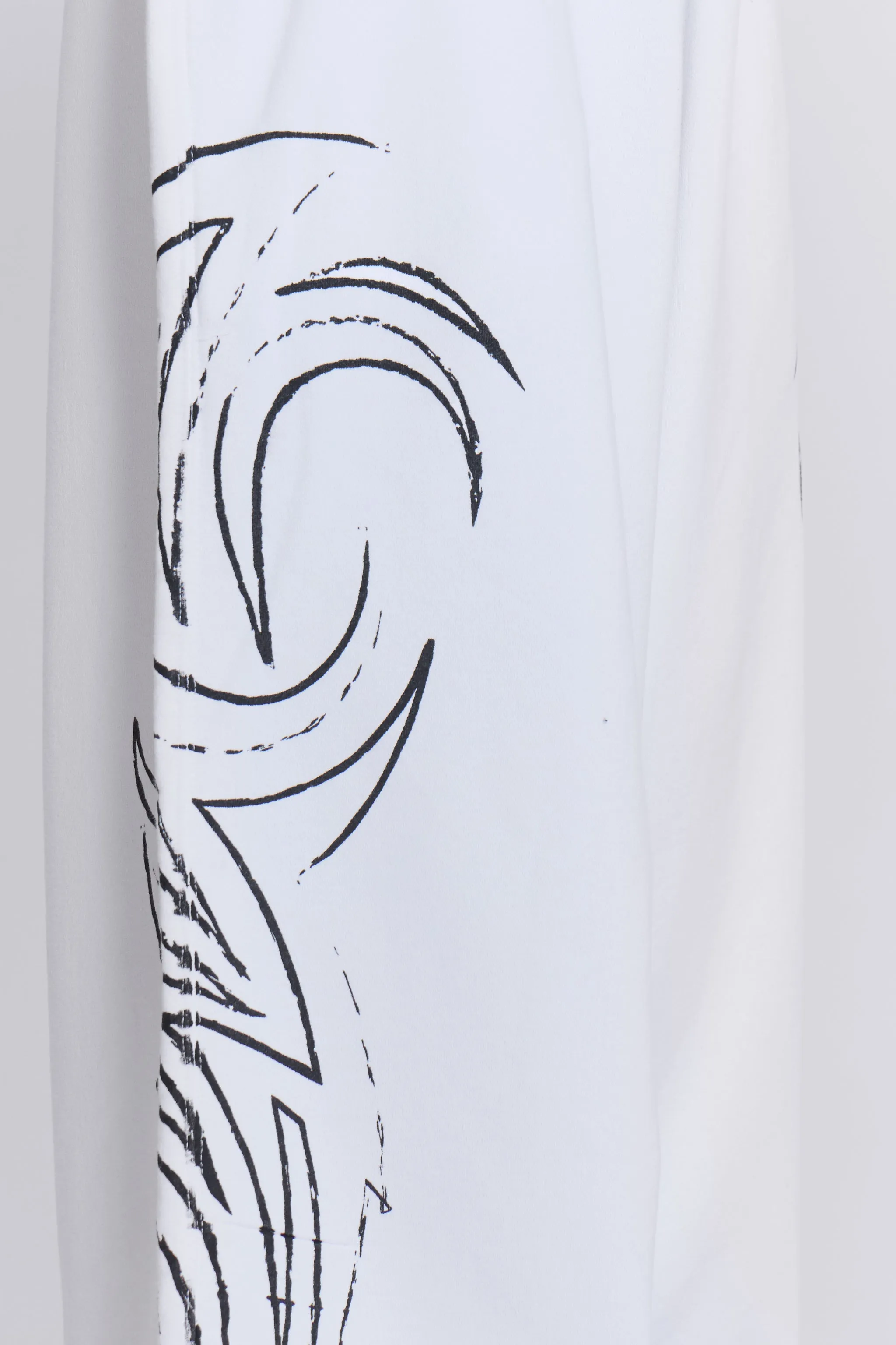 White Baggy Blade Joggers sold by Jaded London product image thumbnail 3