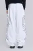 White Baggy Blade Joggers sold by Jaded London