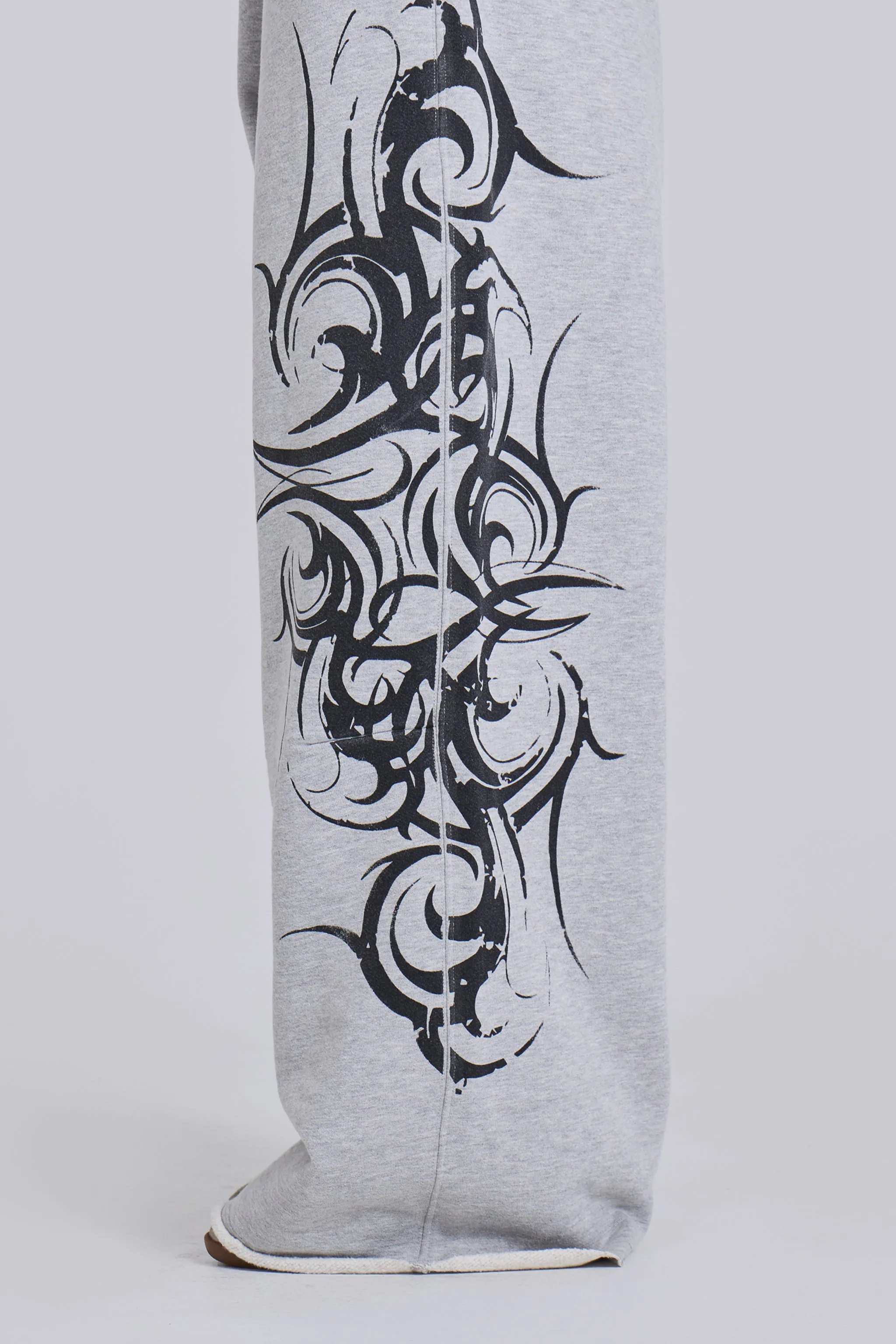 Grey Baggy Blade Joggers sold by Jaded London product image thumbnail 4