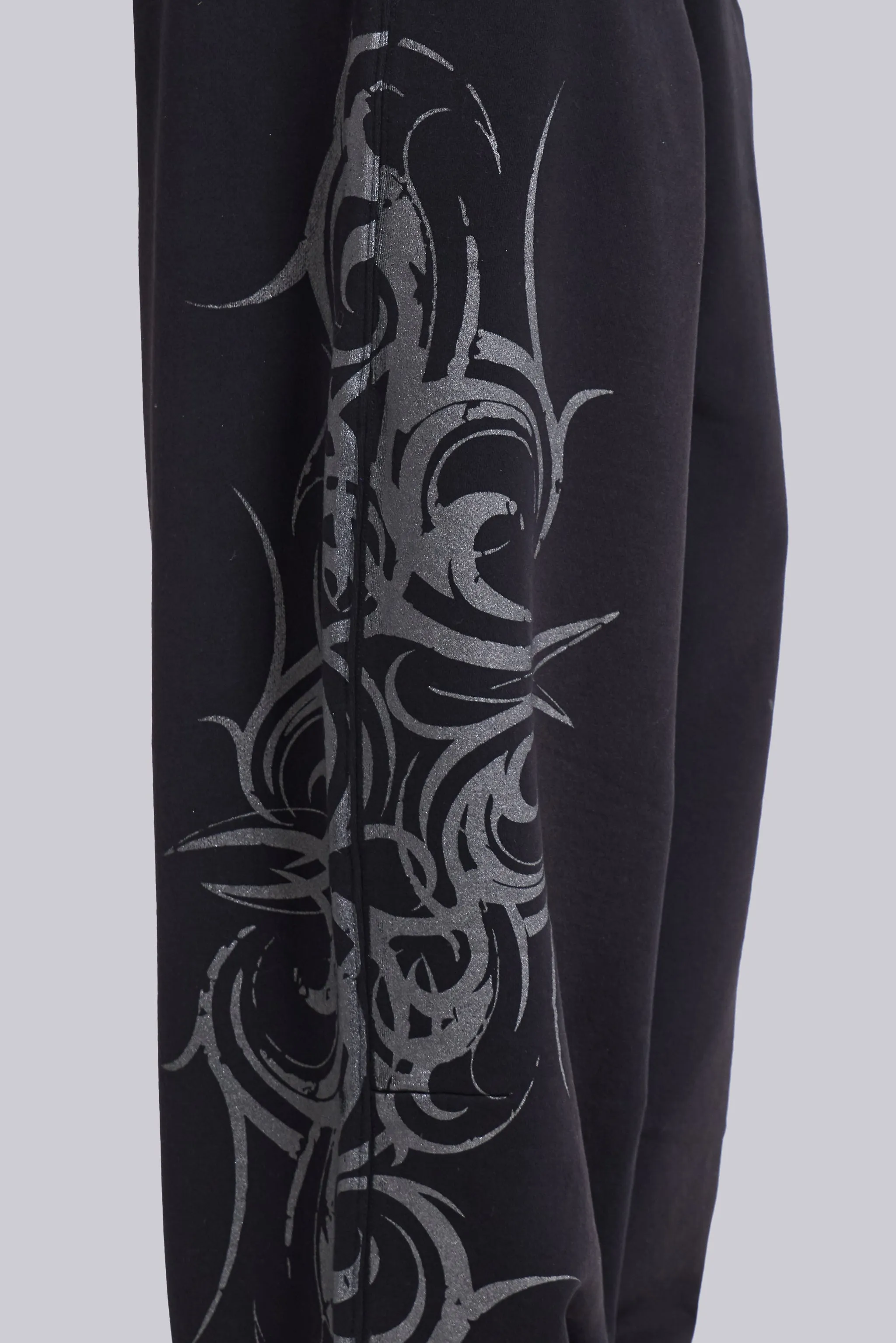 Black Baggy Blade Joggers sold by Jaded London product image thumbnail 5