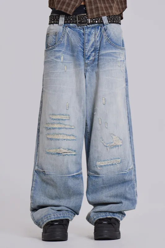 Bleach Repaired Low Rise Colossus made by Jaded London