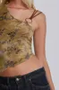 Ophidian Devore Asymmetric Top sold by Jaded London