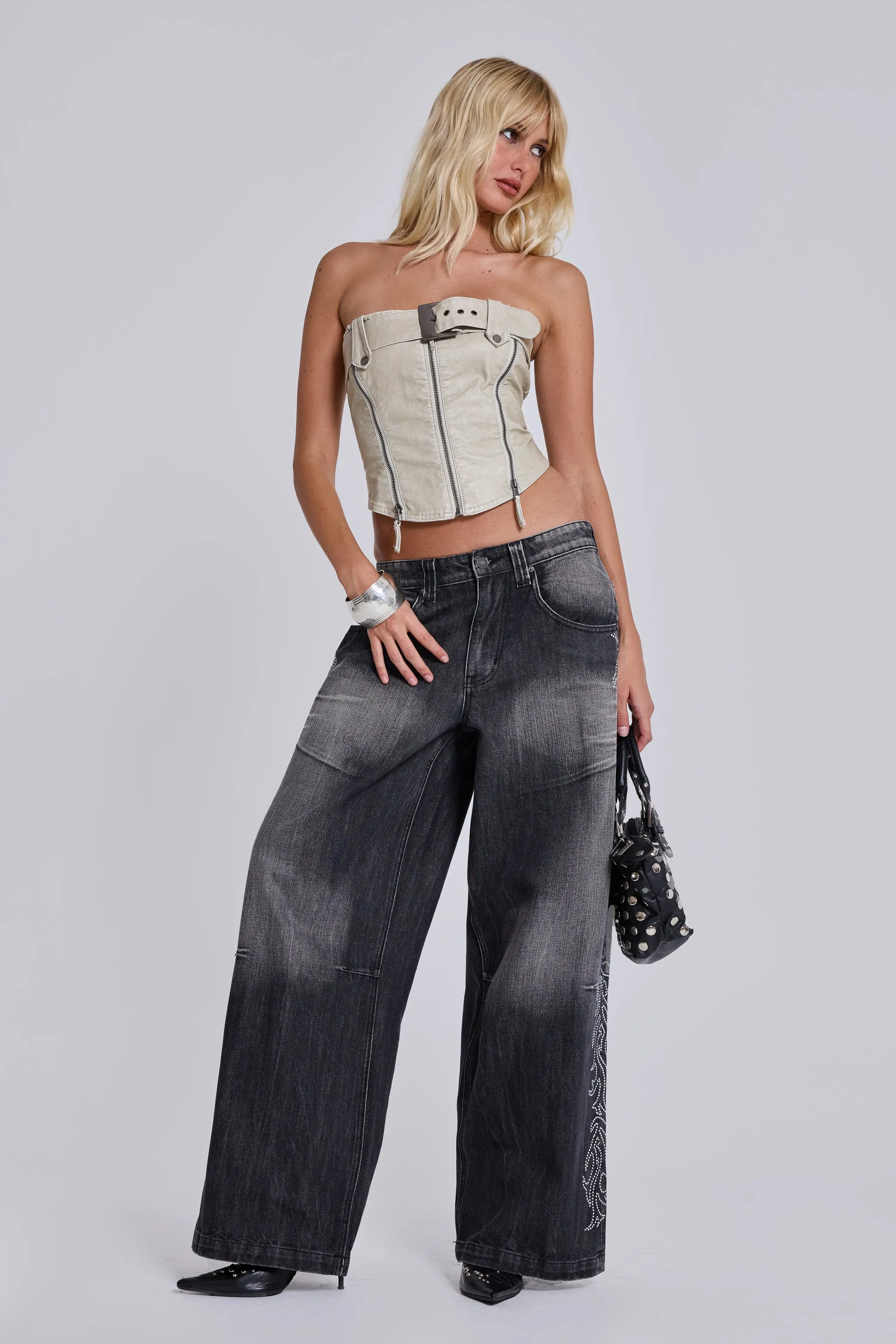 Crystalline Colossus Jeans sold by Jaded London product image thumbnail 3