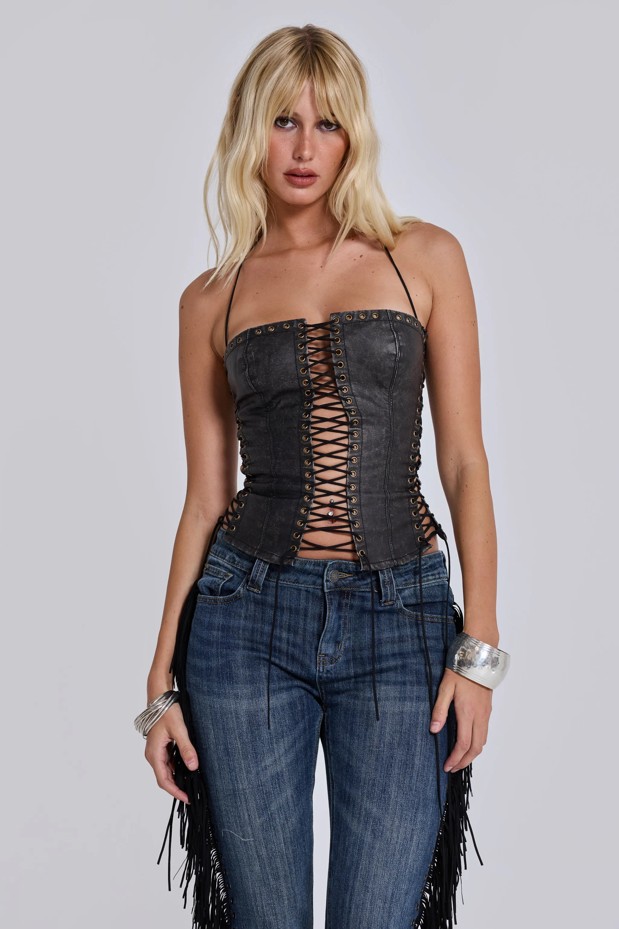 El Topo Fringe Bootcut Jeans | Parallel