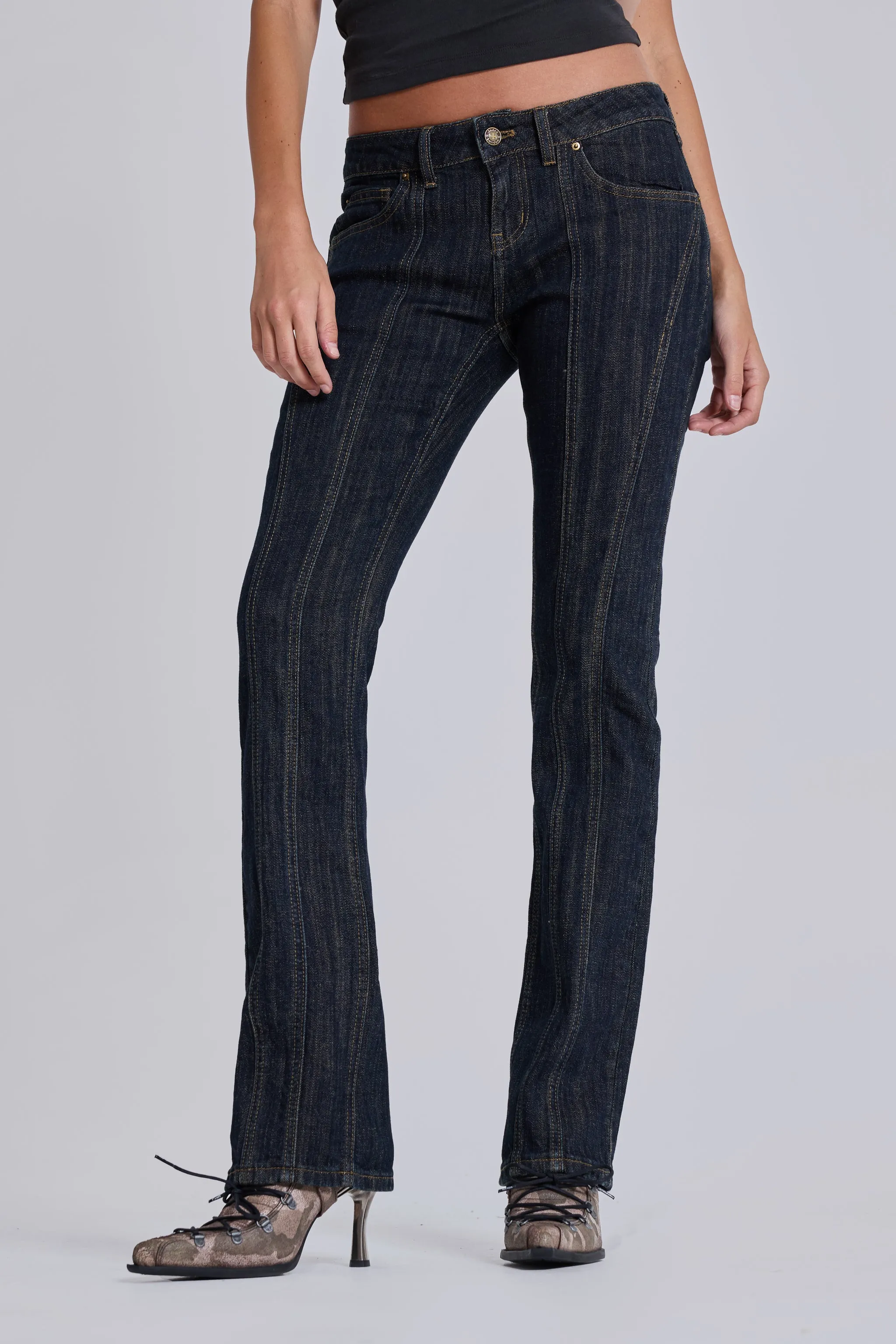 Trinity Cooper Bootcut Jeans sold by Jaded London product image thumbnail 3