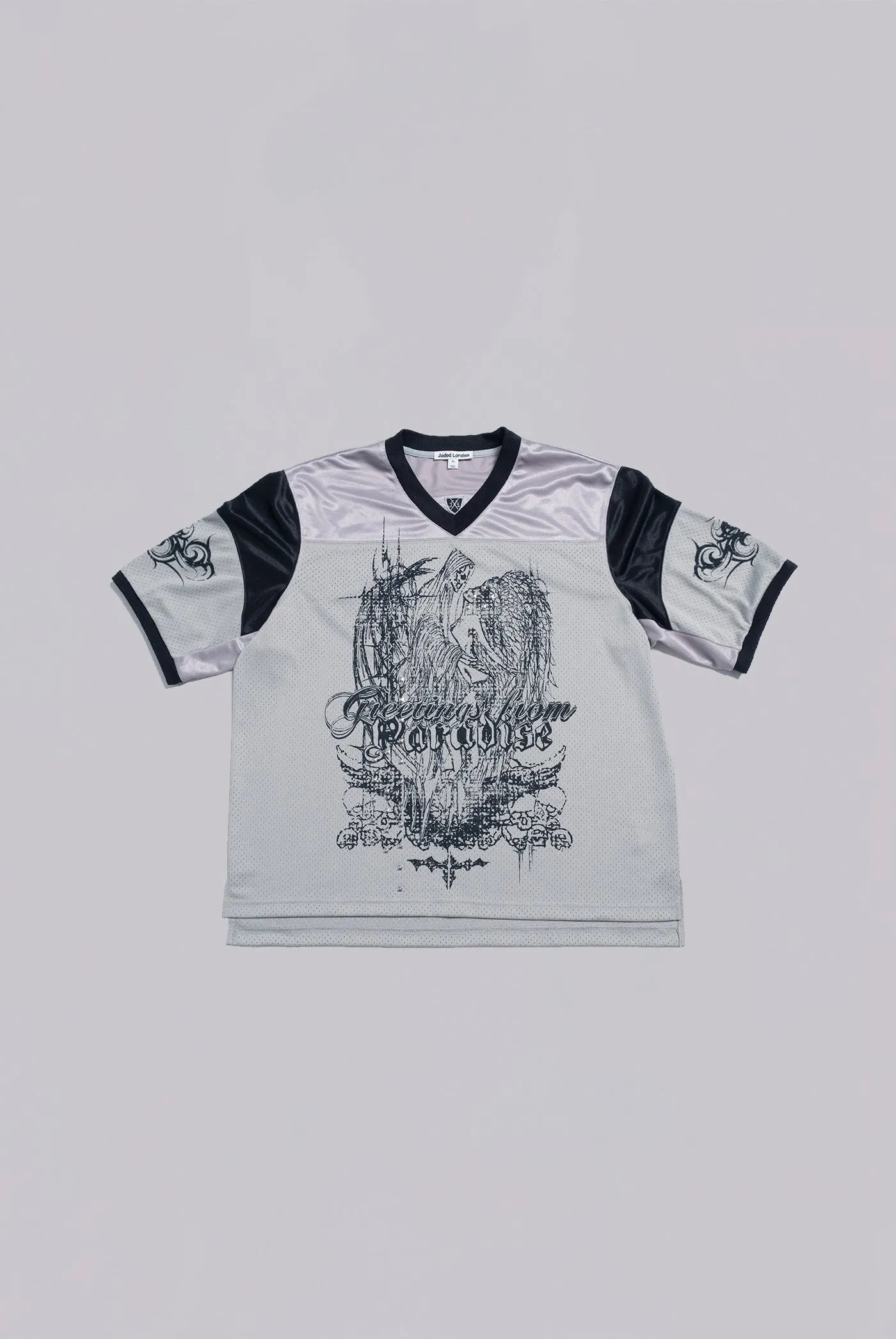 Paradise Silver Football Jersey sold by Jaded London product image thumbnail 2