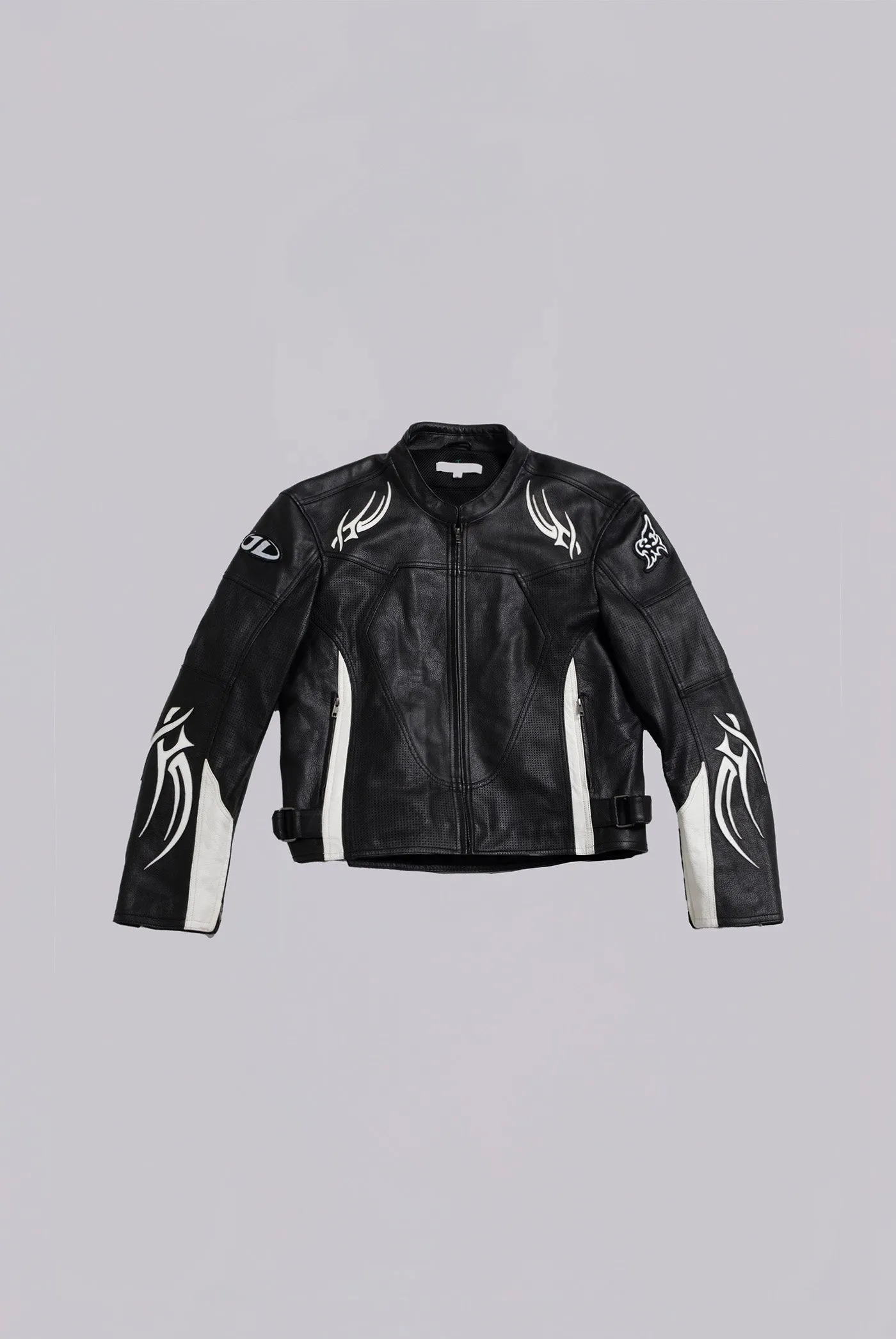 Crash Leather Biker Jacket sold by Jaded London product image thumbnail 2