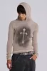 Sainted Knit Hoodie sold by Jaded London