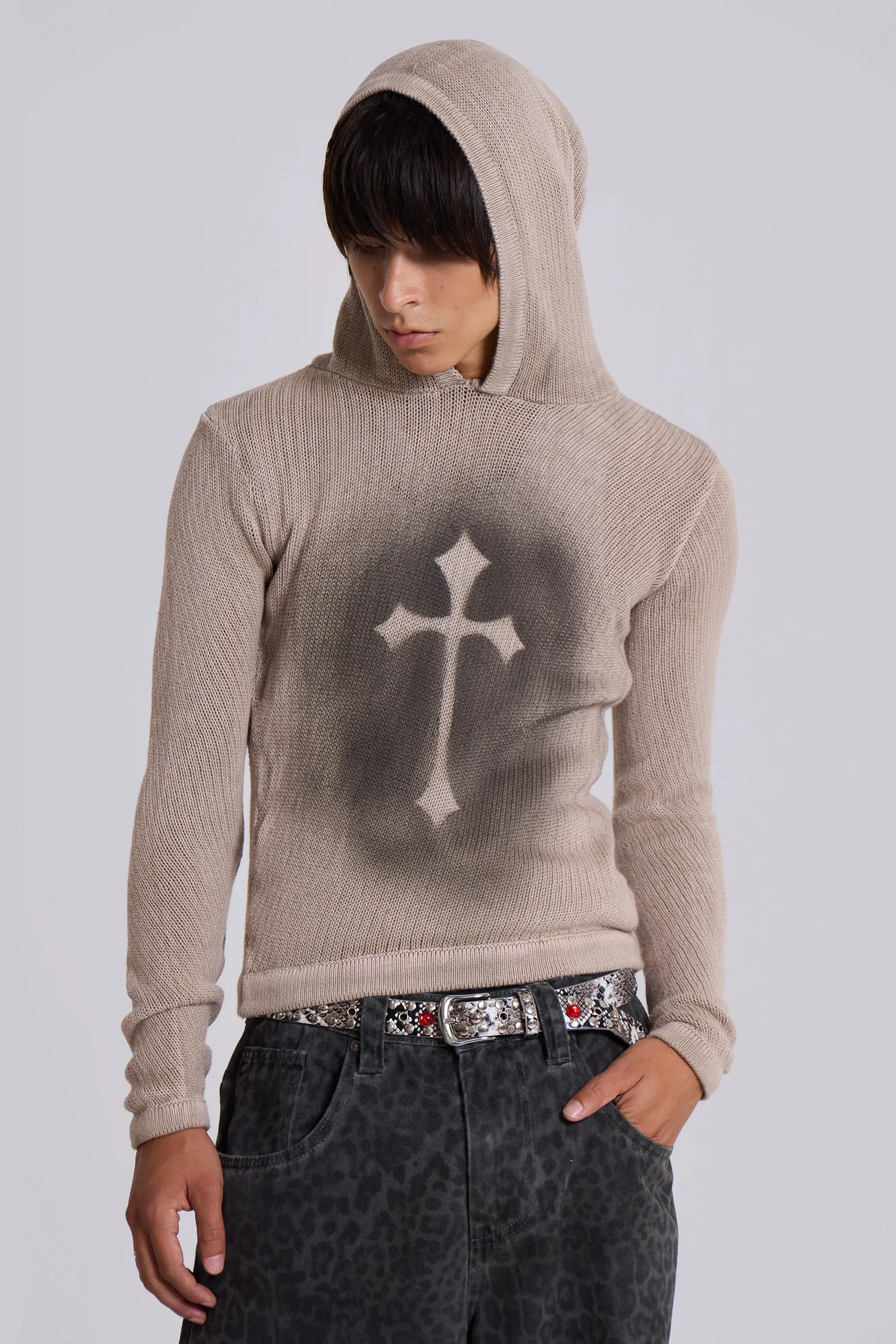 Sainted Knit Hoodie sold by Jaded London product image thumbnail 4