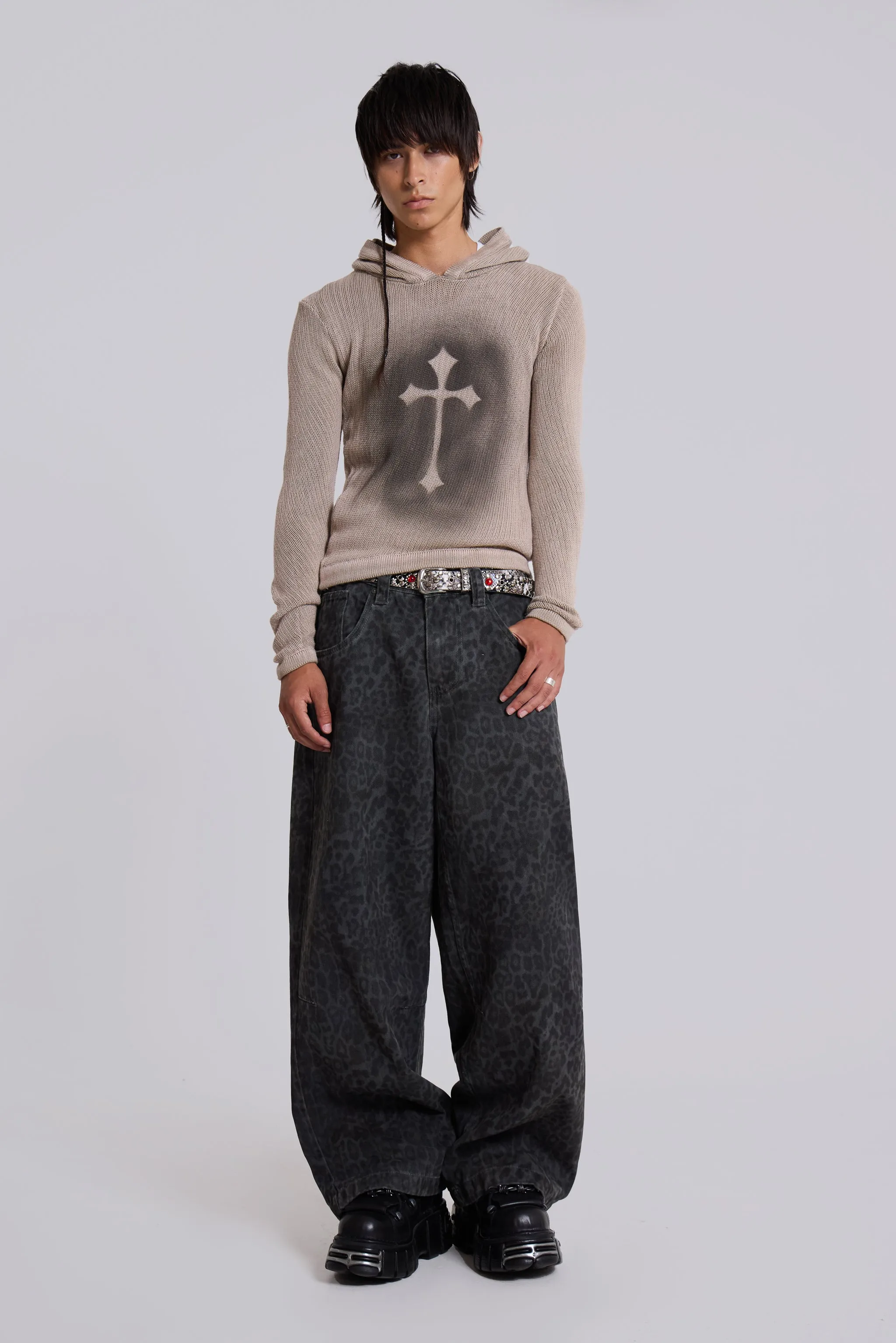 Sainted Knit Hoodie sold by Jaded London product image thumbnail 3