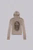 Sainted Knit Hoodie sold by Jaded London
