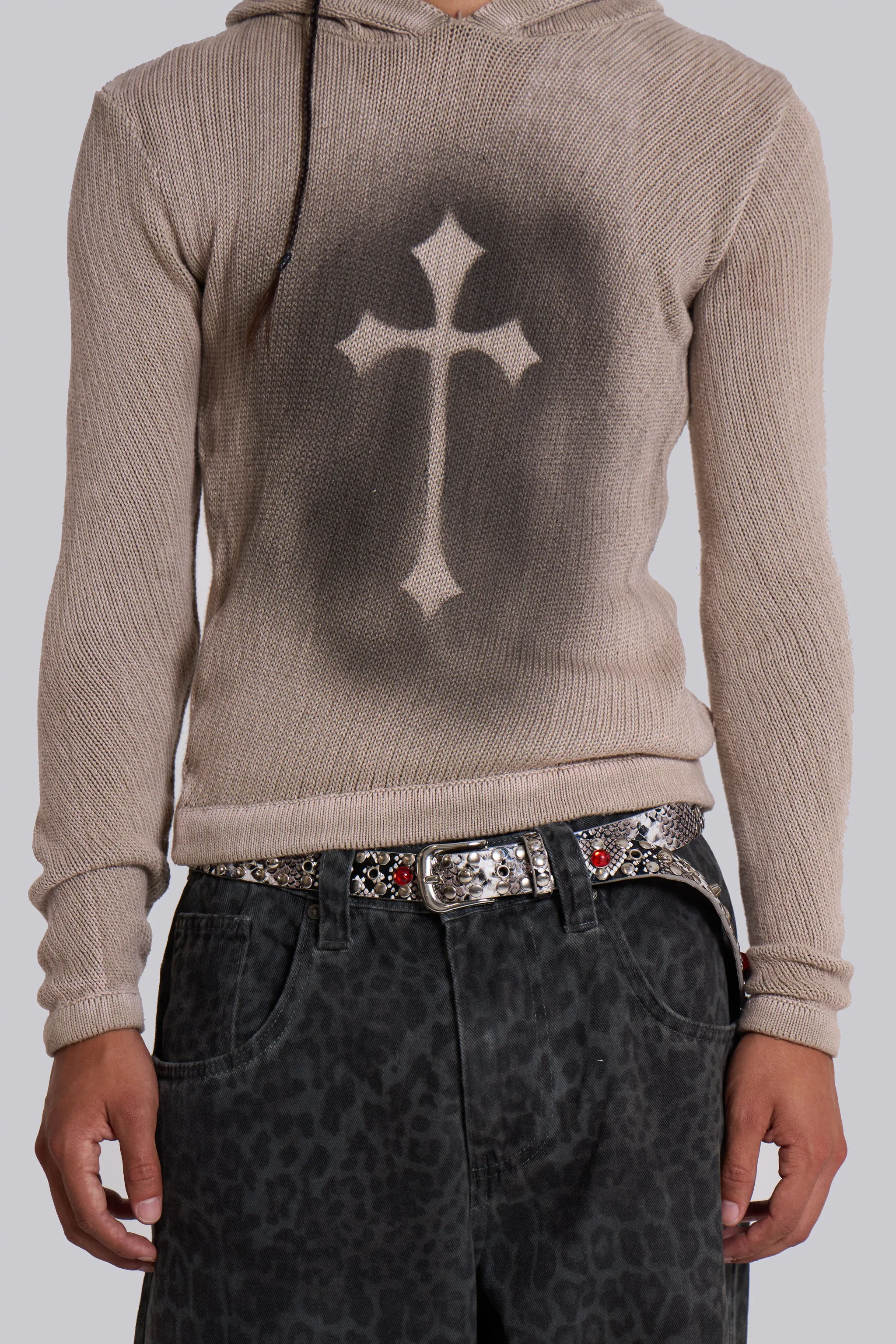 Sainted Knit Hoodie sold by Jaded London product image thumbnail 5