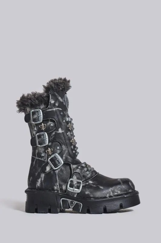 Burgundy Brooke Boxing Boot | Parallel