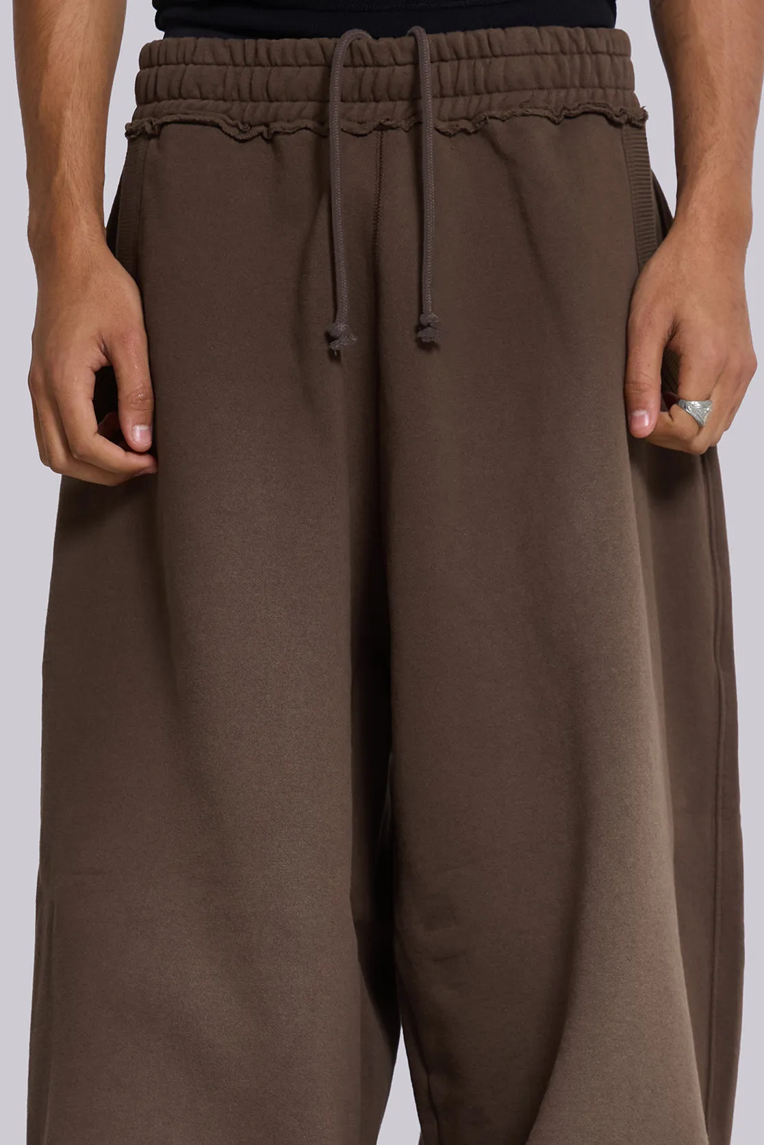 Brown Baggy Monster Joggers sold by Jaded London product image thumbnail 5