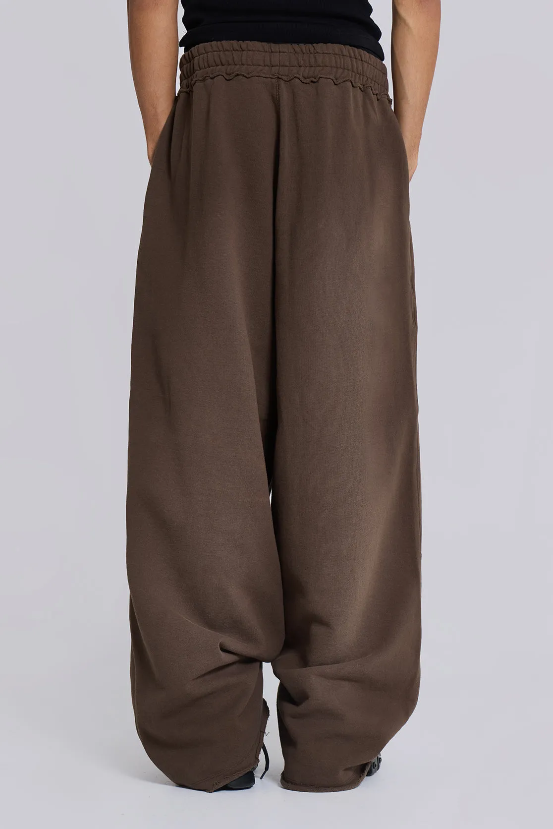 Brown Baggy Monster Joggers sold by Jaded London product image thumbnail 3