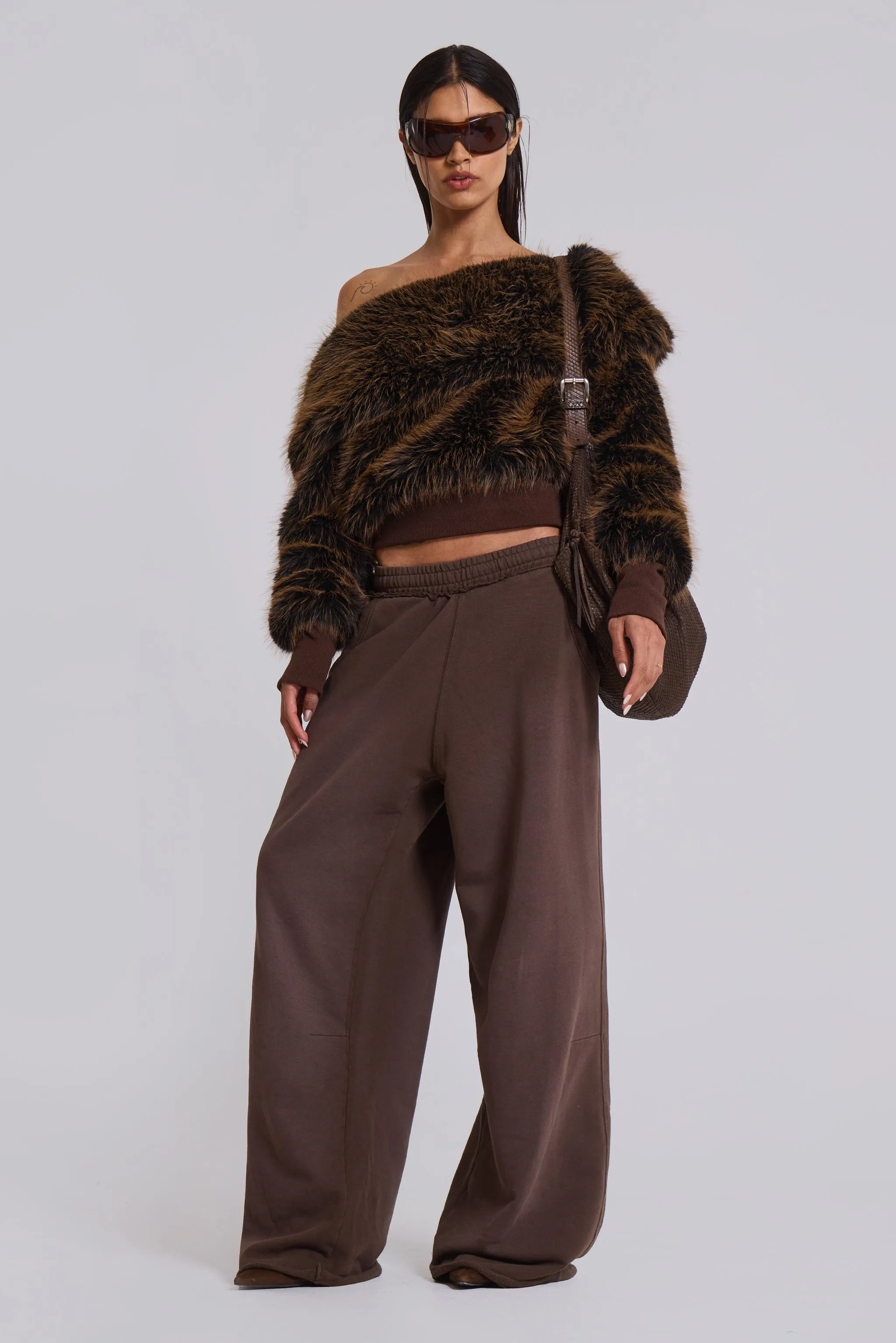 Brown Baggy Monster Joggers sold by Jaded London product image thumbnail 2