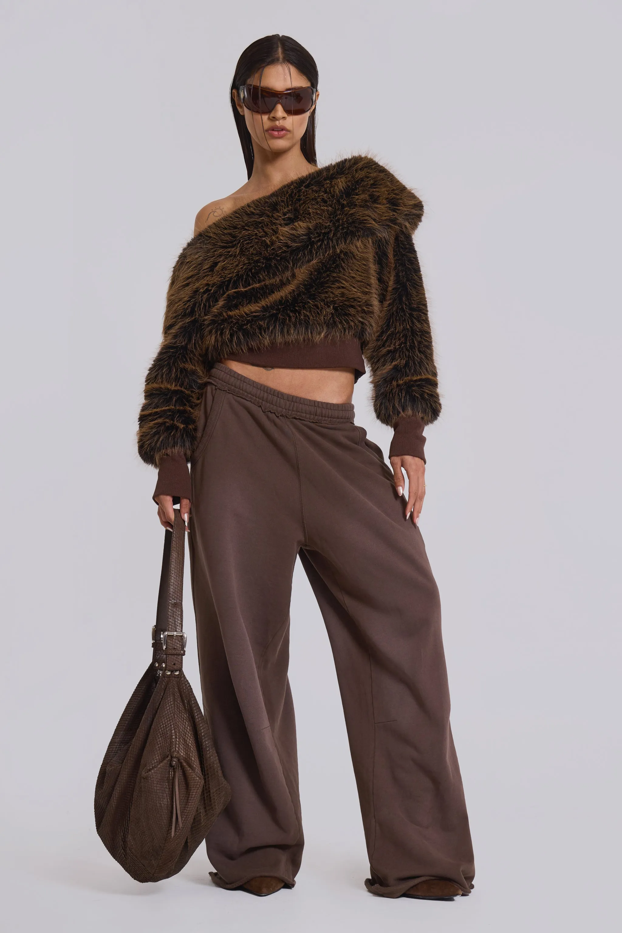 Brown Baggy Monster Joggers sold by Jaded London product image thumbnail 4