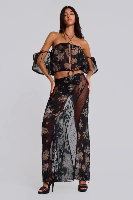 Seraph Maxi Skirt sold by Jaded London