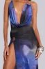 Sedona Blue Floral Maxi Dress sold by Jaded London
