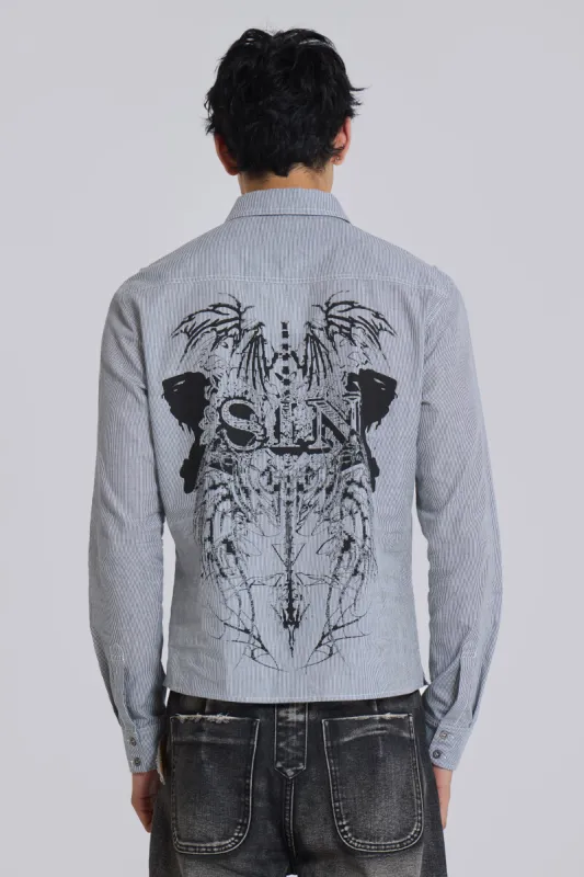 Sin Long Sleeve Shirt sold by Jaded London