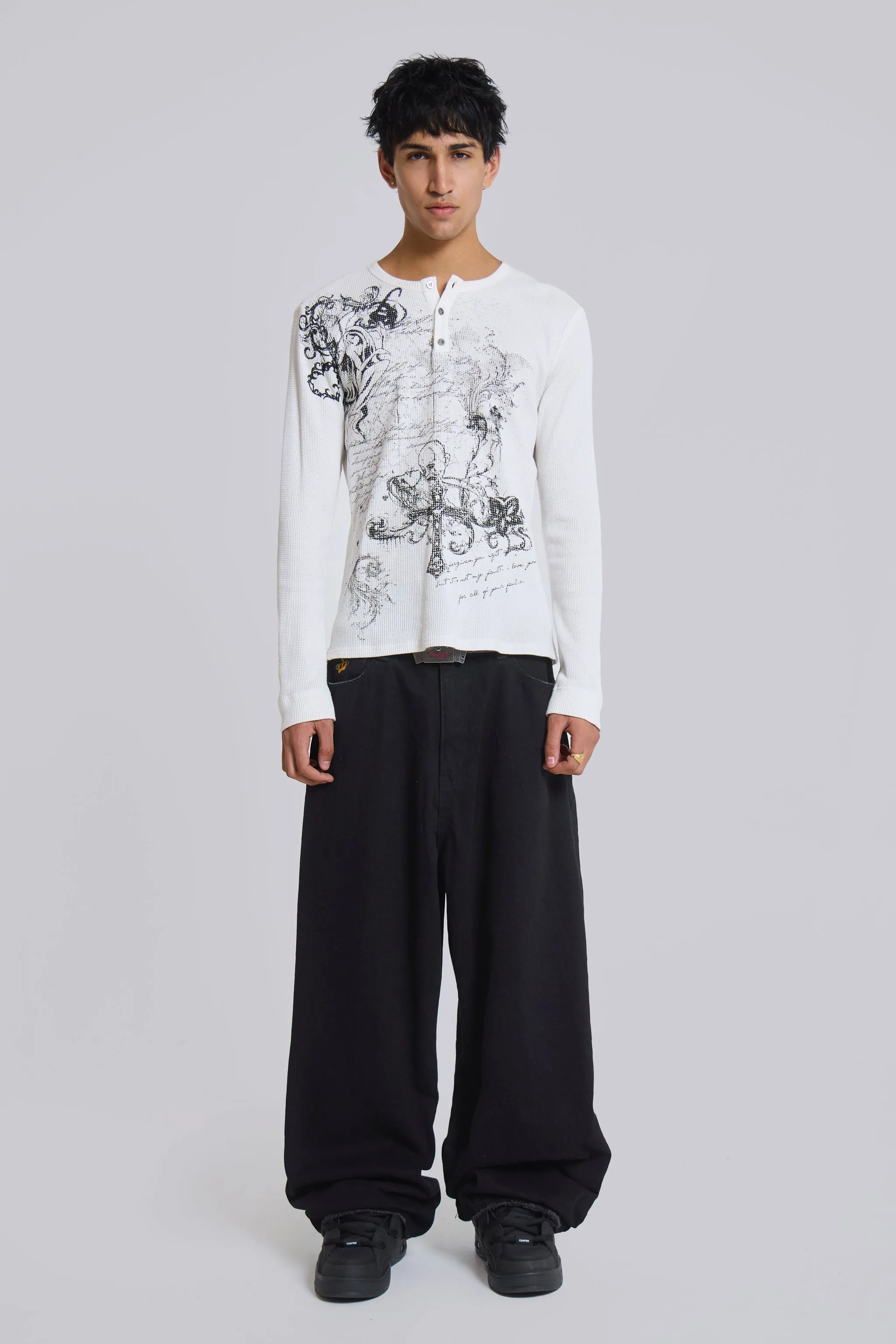 Sacred XL Colossus Jeans sold by Jaded London product image thumbnail 5