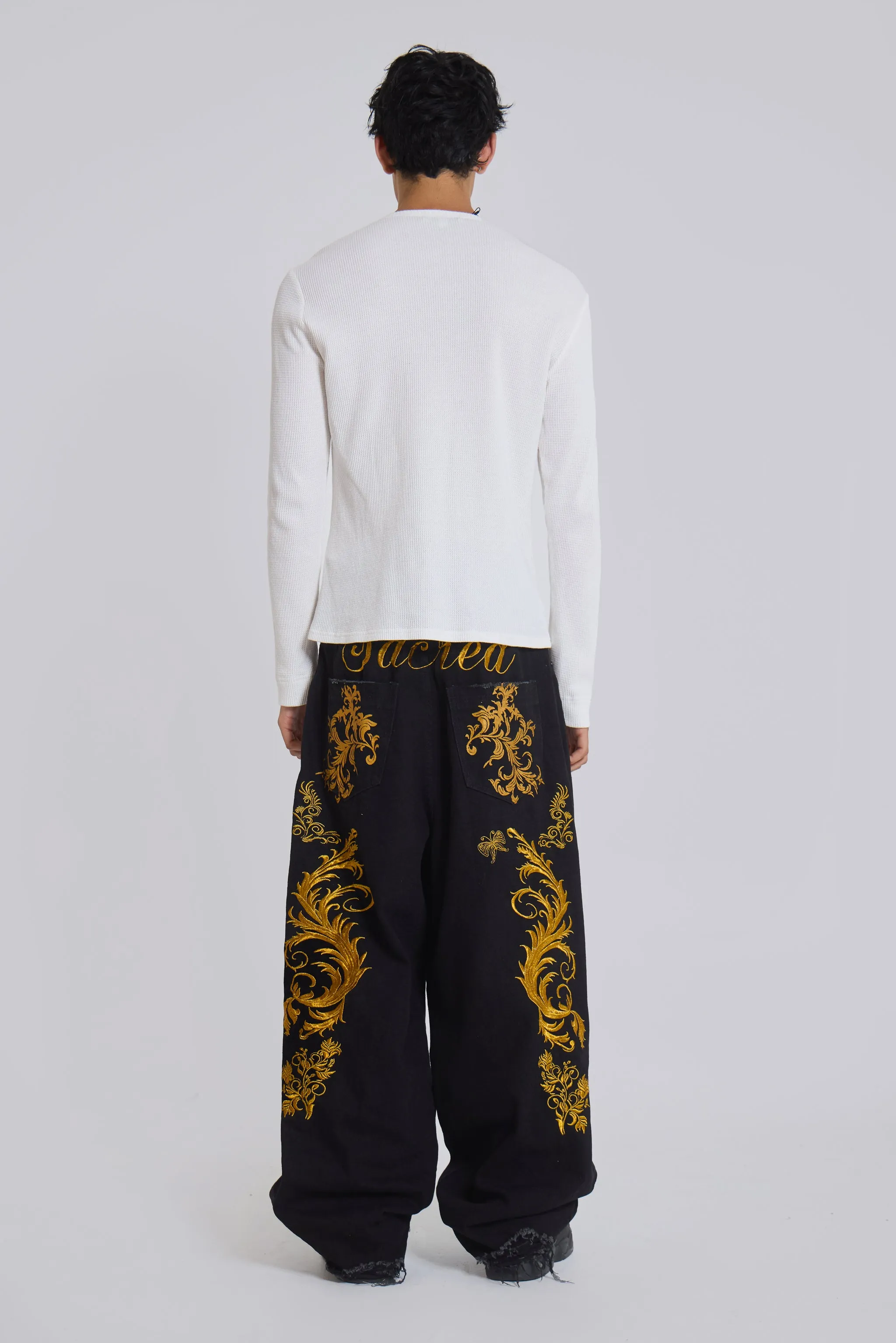 Sacred XL Colossus Jeans sold by Jaded London product image thumbnail 4