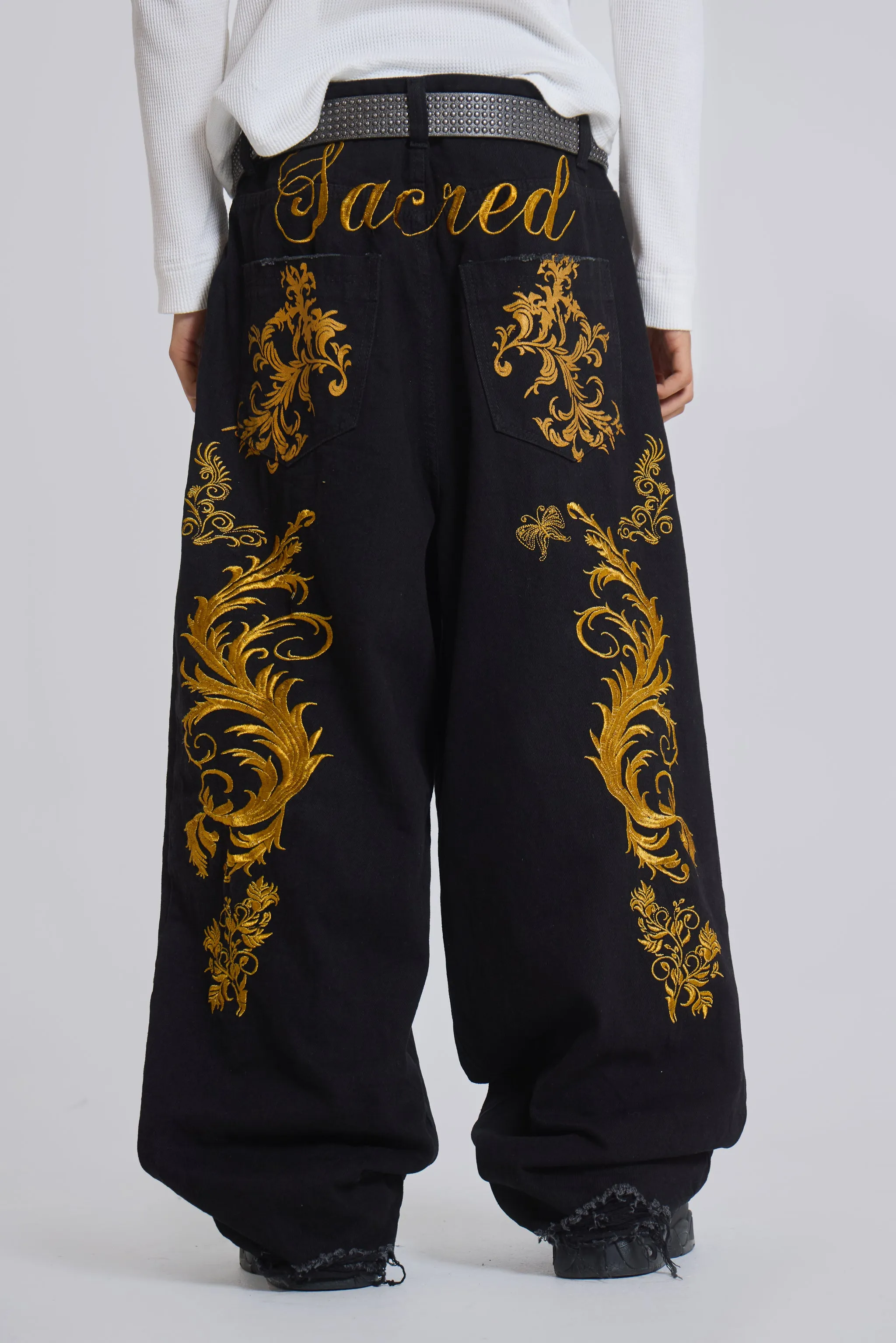 Sacred XL Colossus Jeans sold by Jaded London