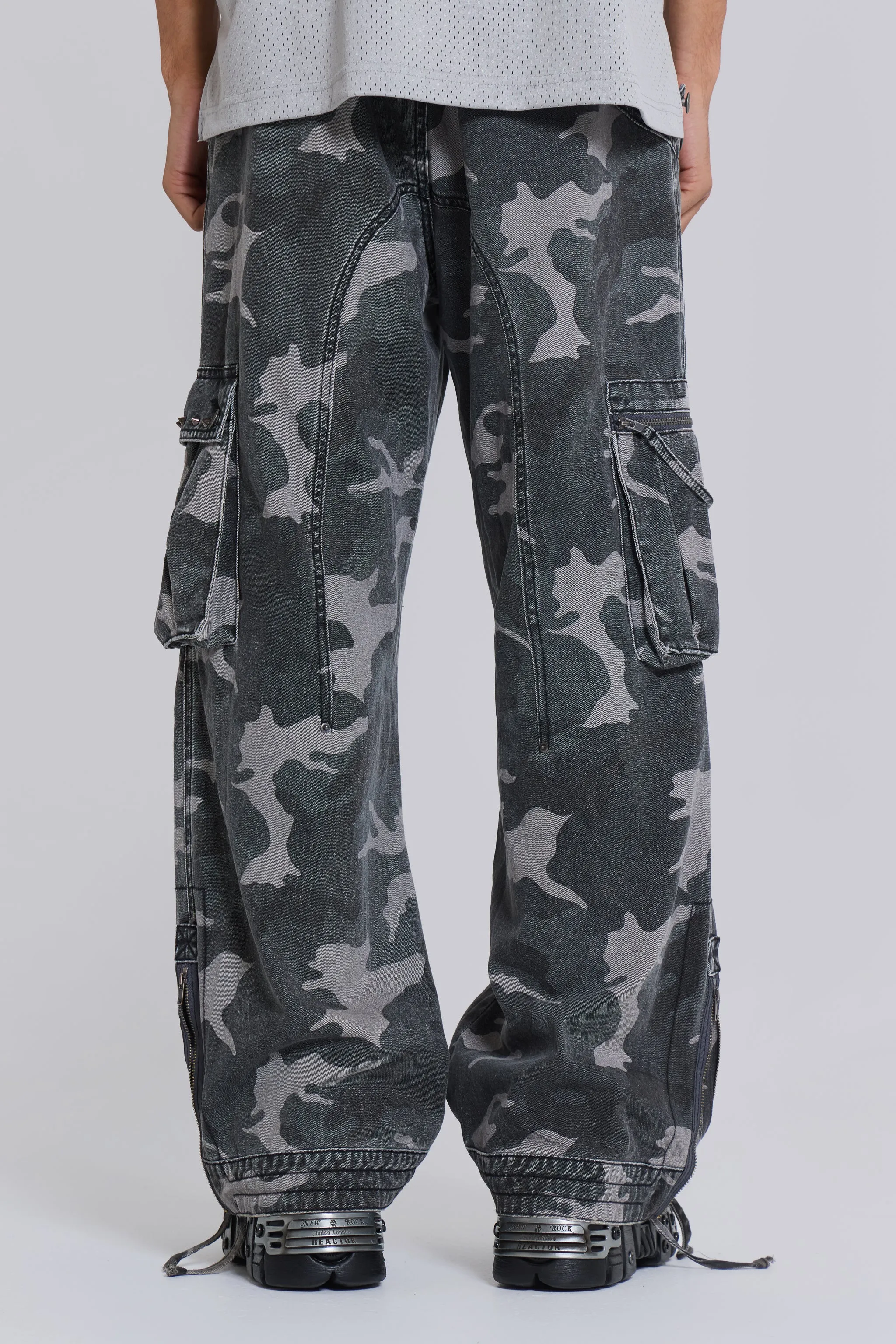【JADED LONDON】TROOPER CAMO CARGO PANTS Shop Trooper Camo Cargo Pant | Jaded London | Clothing