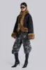 Washed Black Trooper Camo Cargo Pant sold by Jaded London
