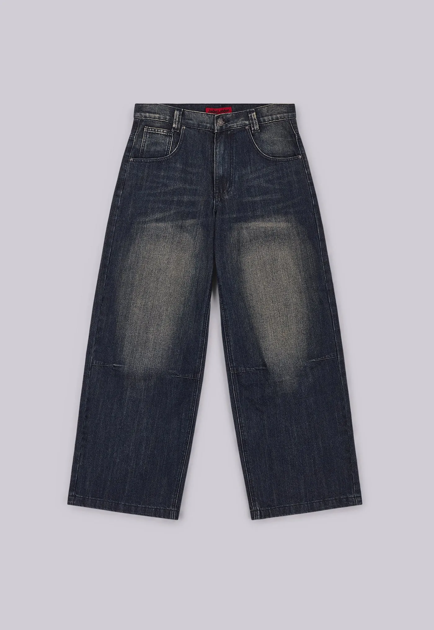 Mid Blue Slub Colossus Jeans sold by Jaded London product image thumbnail 2