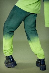 Green Ombre Cuffed Joggers sold by Jaded London