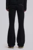Jet Black Studded Drift Flared Jeans sold by Jaded London