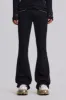 Jet Black Studded Drift Flared Jeans sold by Jaded London