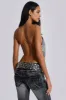 Asteria Backless Top In Sequin sold by Jaded London