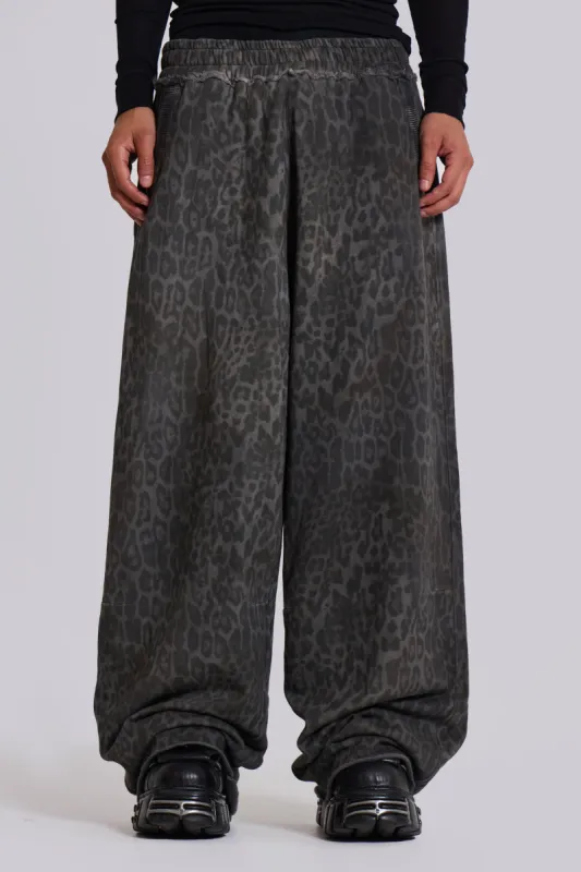 Gramicci x Wacko Maria Leopard Track Pants / Khaki | Parallel