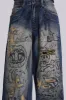 Graffiti XL Colossus Washed Jeans sold by Jaded London