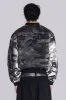 Dirty Camo Bomber Jacket sold by Jaded London