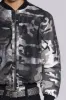 Dirty Camo Bomber Jacket sold by Jaded London