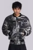 Dirty Camo Bomber Jacket sold by Jaded London