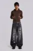 Gothic Print XL Colossus Jeans sold by Jaded London