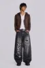 Gothic Print XL Colossus Jeans sold by Jaded London