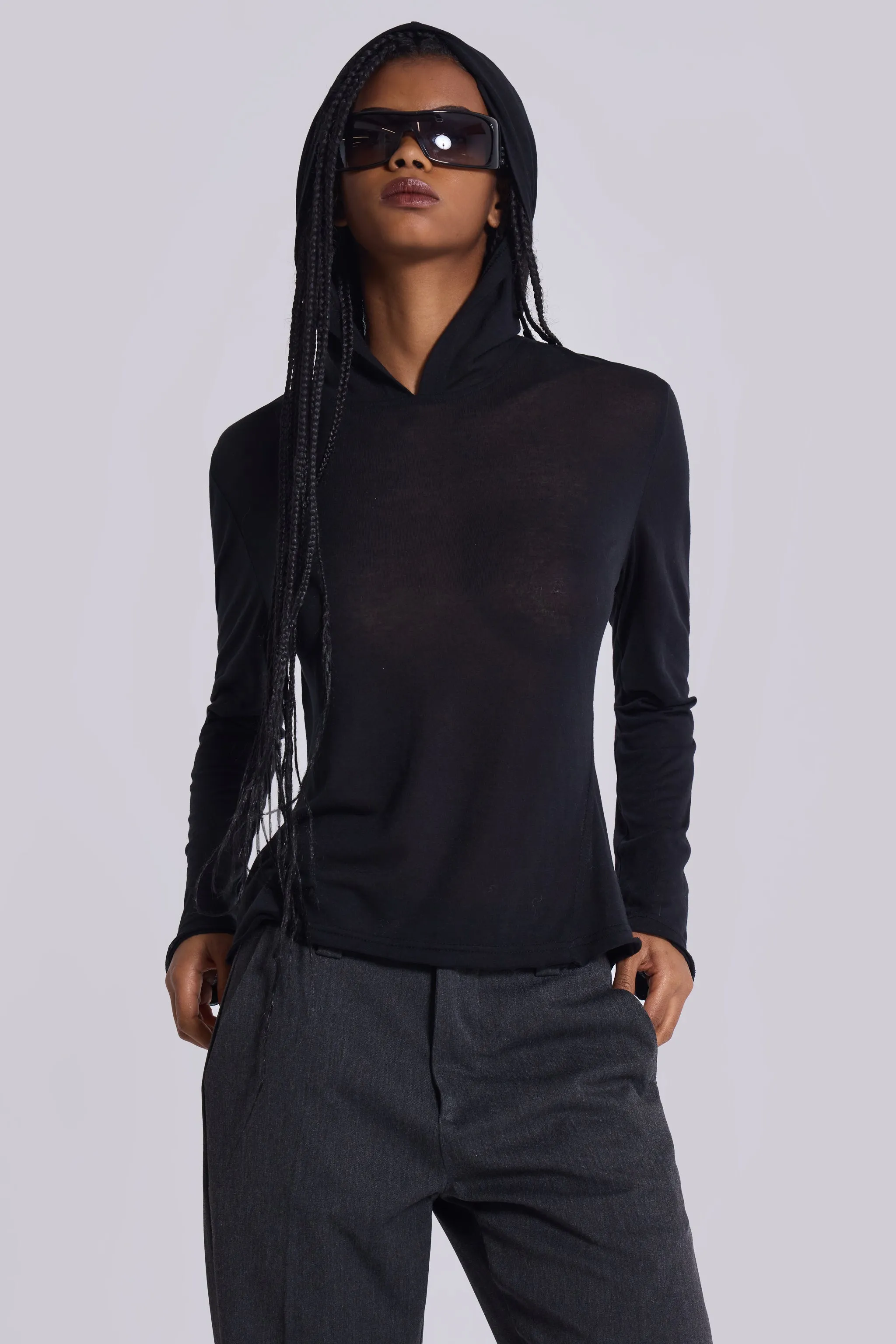 Black Mist Hoodie sold by Jaded London product image thumbnail 2