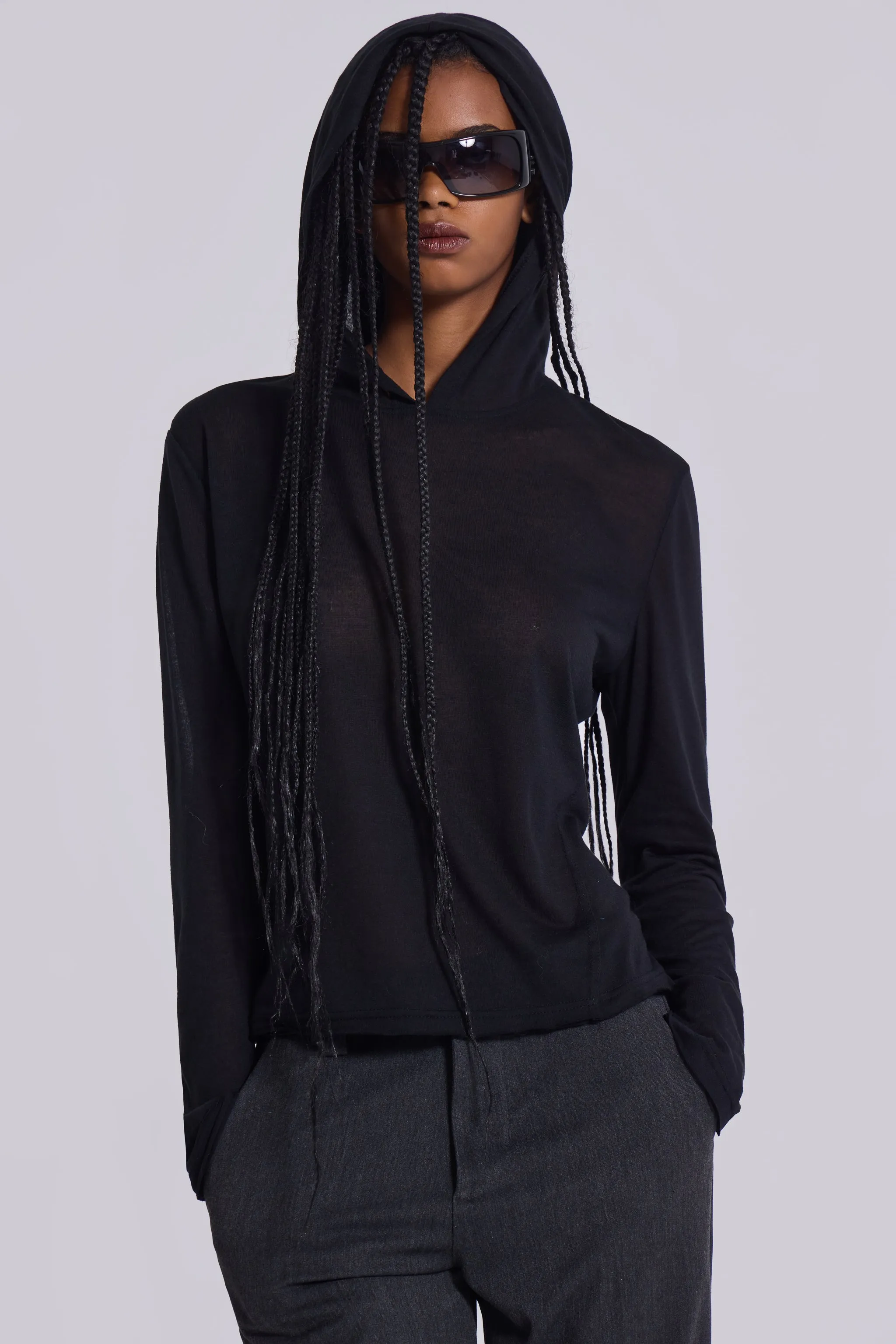 Black Mist Hoodie sold by Jaded London product image thumbnail 4