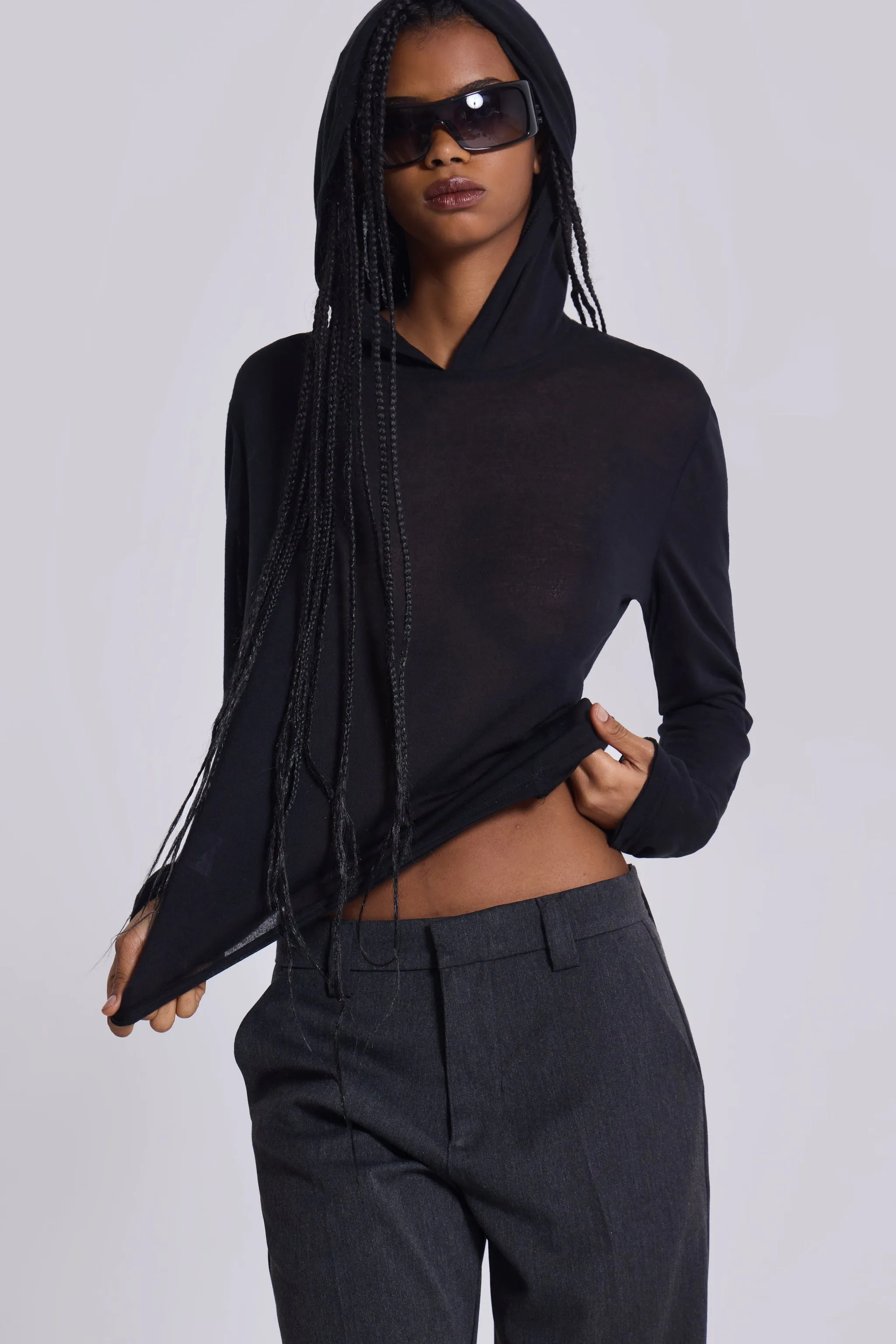 Black Mist Hoodie sold by Jaded London