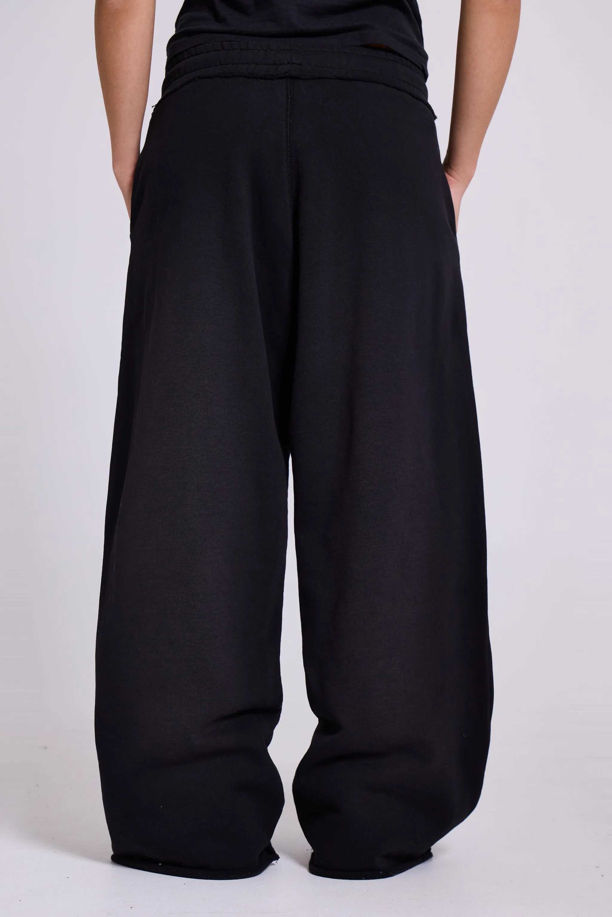 Petite Black Baggy Monster Joggers sold by Jaded London product image thumbnail 3