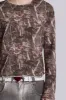 Woodland Long Sleeve Top sold by Jaded London
