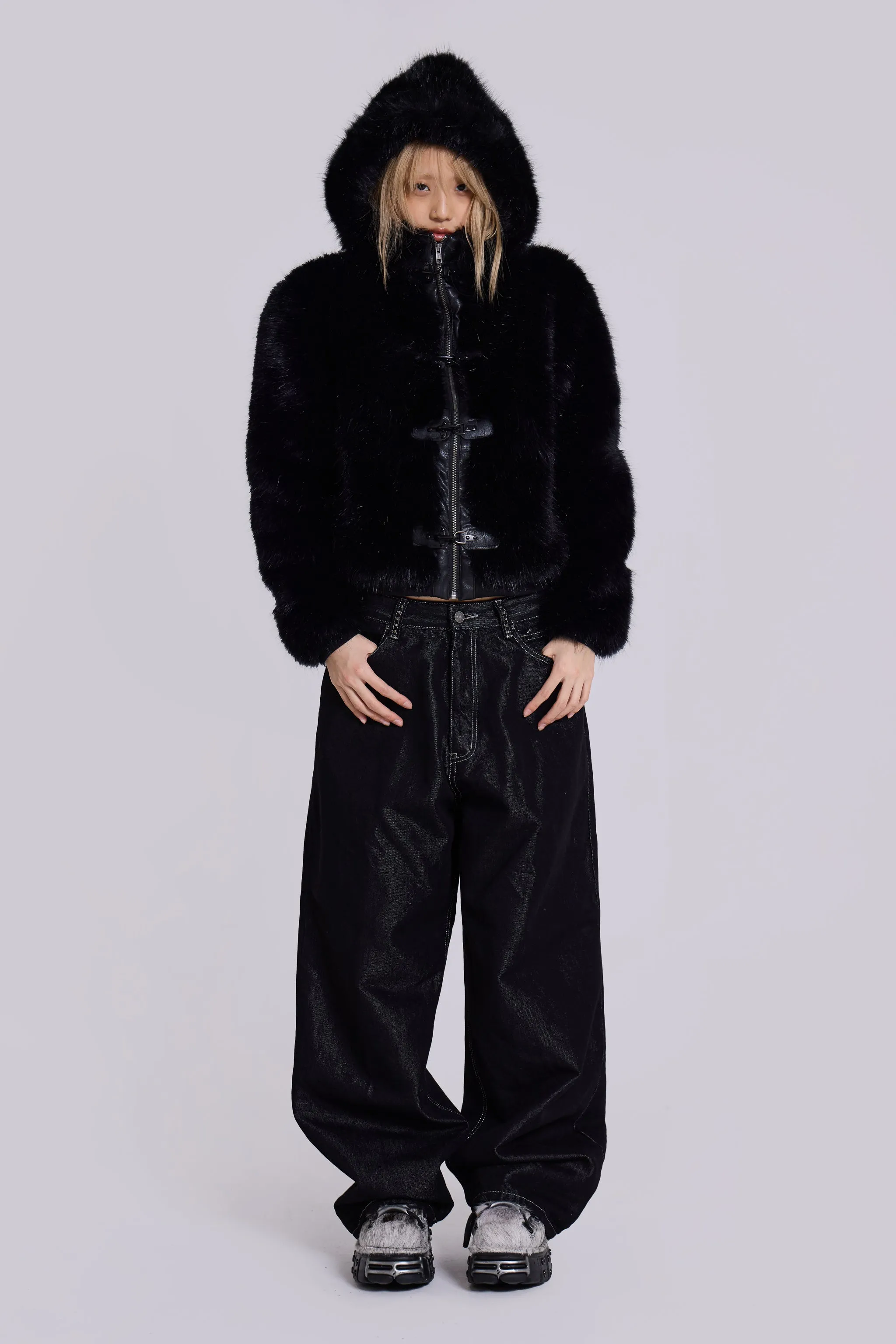 Pink Sapphire XL Colossus Jeans sold by Jaded London product image thumbnail 2