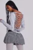 Obsessed Slashed Layered Top sold by Jaded London