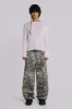 Woodland Camo Colossus Baggy Jeans sold by Jaded London